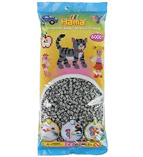 Hama Midi Beads - 6000 pcs - 17 Grey