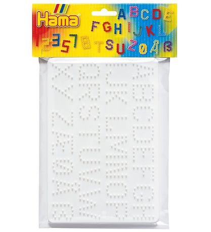 Hama Midi Pegboard - 2-Pack - Letters & Numbers