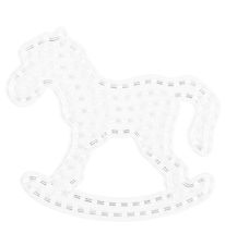 Hama Maxi Pärlplatta - Gunghäst - Transparent