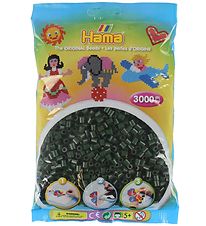 Hama Midi Beads - 3000 pcs - 28 Dark Green