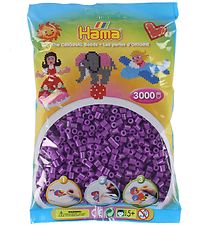 Hama Midi Beads - 3000 pcs - 07 Purple