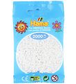 Hama Mini Perlur - 2000 Stk. - 01 Hvítt