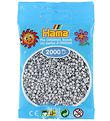 Hama Mini Perlur - 2000 Stk. - 70 Ljósgrátt