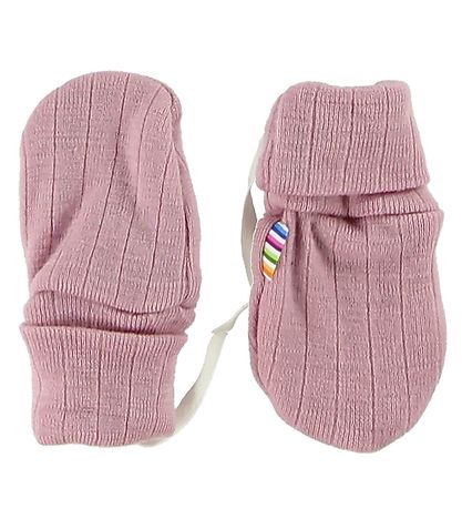 Joha Mittens - Wool - Rose