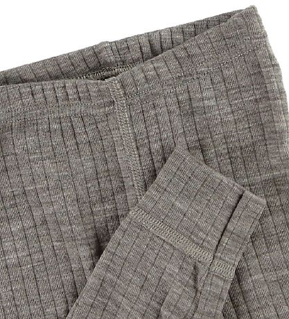 Joha Leggings - ull - Brún tóna