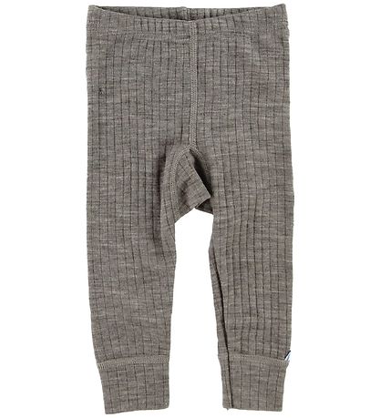 Joha Leggings - ull - Brún tóna