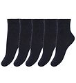 Minymo Strumpor - 5-pack - Marinblå
