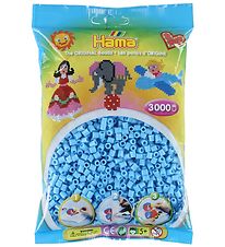 Hama Midi Beads - 3000 pcs - 46 Pastel Blue
