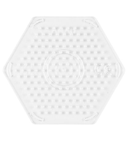 Hama Midi Pegboard - Small Hexagon - Transparent