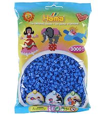 Hama Midi Beads - 3000 pcs - 09 Light blue