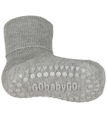 GoBabyGo Bremsusokkar - Bambus - Grátóna