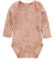 Soft Gallery Bodysuit L/S - Bob - Mini Splash - Rose