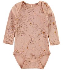Soft Gallery Romper l/s - Bob - Mini Splash - Roze