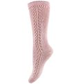 Condor Kniestrümpfe m. Lochmuster - Helles rosa
