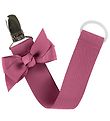 By Stær Pacifier Clip - Victorian Rose w. Bow