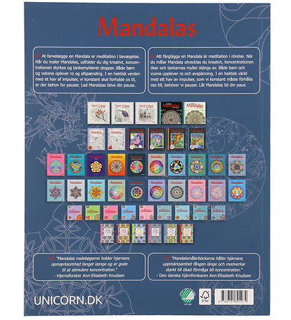 Mandalas Colouring Book - Årstidernes Gang - Band 2