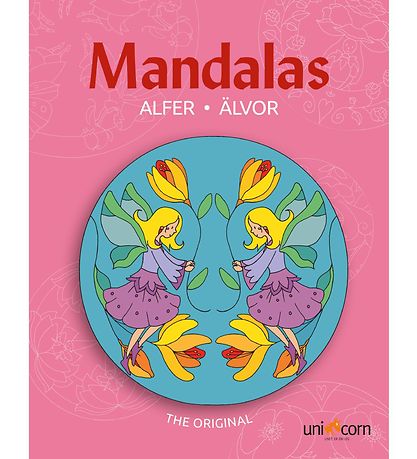Mandalas 색칠공부 책 - 엘프