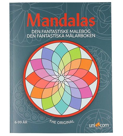Mandalas Colouring Book - Den Fantastiske Malebog - 6-99 years