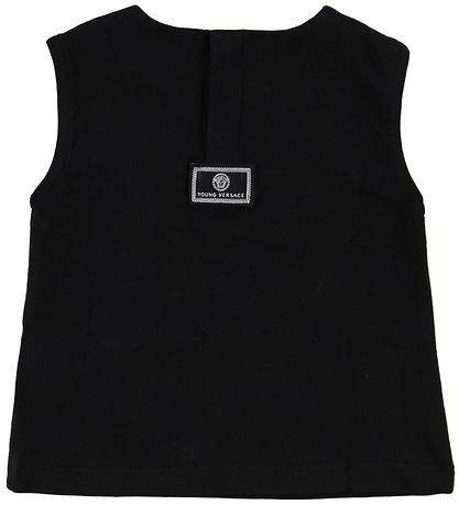 Young Versace Top - Black w. Gold
