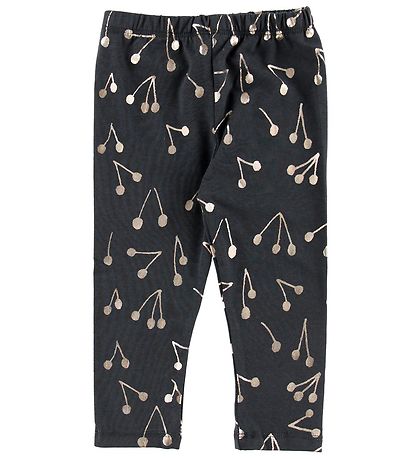Gro Leggings - Malak - Stálgrátt M. Kirsuber