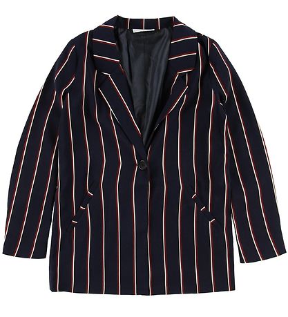 Grunt Blazer - Lilly - Navy w. Stripes