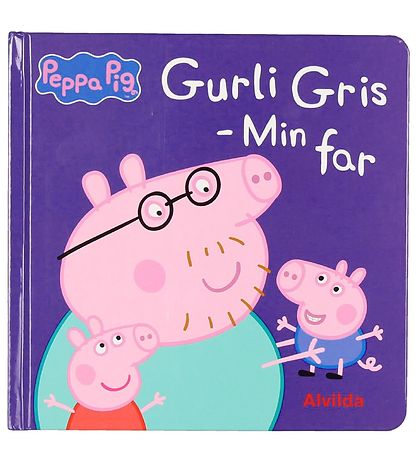 Alvilda Book - Peppa Pig - Min Far - Danish