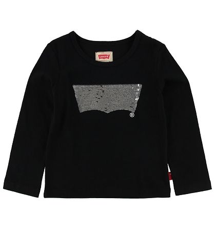 Levis Blouse - Black w. Sequins