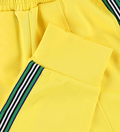 Grunt Trousers - Leen - Yellow w. Side Stripe