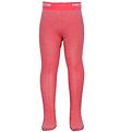 Melton Tights - Pink w. Glitter
