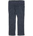 En Fant Trousers - Dusty Blue Pattern