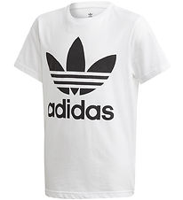 adidas Originals T-shirt - Trefoil - Hvid