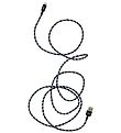 Design Letters Ladekabel - iPhone - USB-A/Lightning - Striper