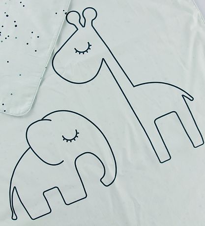 Done by Deer Rúmföt - Dreamy Dots - Junior - Blár