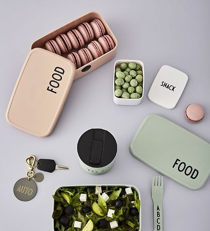Design Letters Lunchbox - Rose w. FOOD