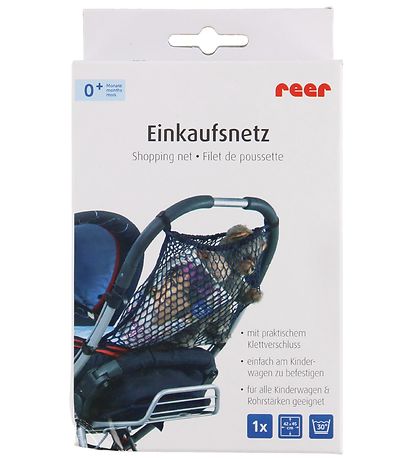 Reer Shopping Net - Pram - Black