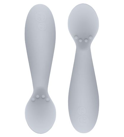 EzPz Tiny Spoon - 2-Pack - Light Grey