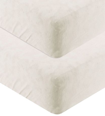Cocoon Company Bed Sheet - 2-Pack - Crib - 40x80/84 cm - Natural