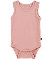 Minymo Bodysuit Sleeveless - Bamboo - Rose
