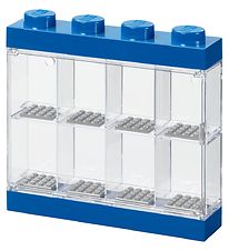 LEGO® Storage Minifigure Skjár - 8 Rum - 19 cm - Blár