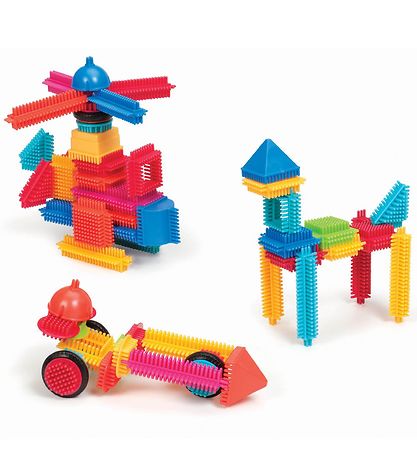 Bristle Blocks Blokken - 56 stk - Basic Bouwer