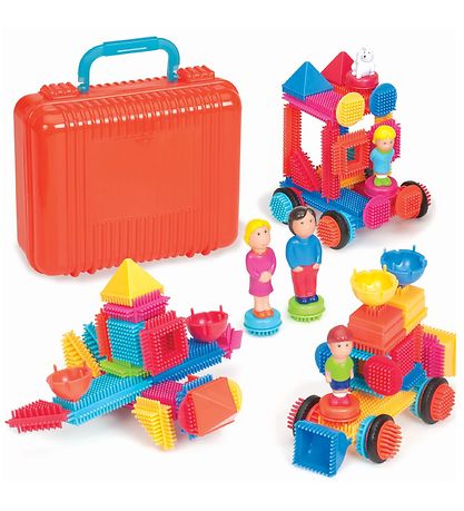 Bristle Blocks Koffort - 85 Stk. - BIG Gildi