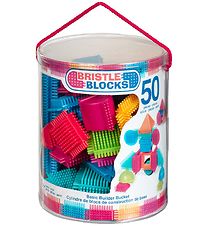 Bristle Blocks Blokken - 50 stk - Basic Bouwer