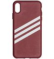 Coque adidas Originals - 3 bandes - iPhone XS Max - Burgundy