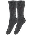 Tommy Hilfiger Socken - 2er-Pack - Casual - Grau Meliert