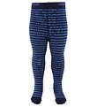 Melton Tights- Navy Striped