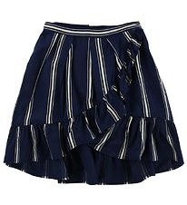 Molo Kjol - Blondie - Classic Navy m. Ränder