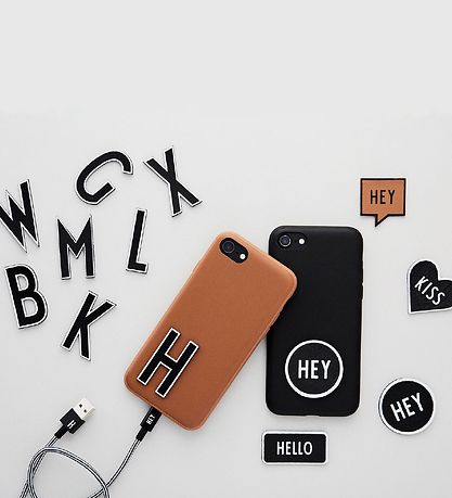 Autocollant Design Letters - Mobile - U - 5 cm - Black