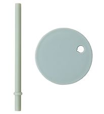 Design Letters Straws/Lid - Green