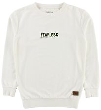 Hound Sweatshirt - Offwhite m. Armygrün