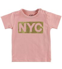 Petit by Sofie Schnoor T-shirt - NYC - Pink w. NYC